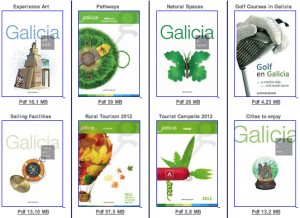 Brochures about Galicia