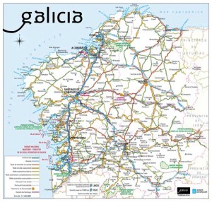 Maps of Galicia